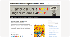 Desktop Screenshot of diariodeunalemol.com