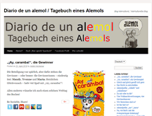 Tablet Screenshot of diariodeunalemol.com